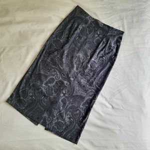 Dark Paisley Maxi Skirt 90s/Y2k